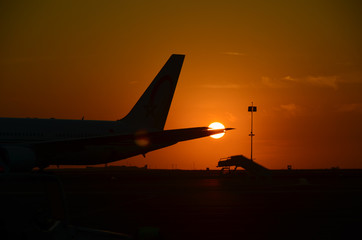 Fototapeta na wymiar Aeroport Casa Blanca, Mohammed V International Airport