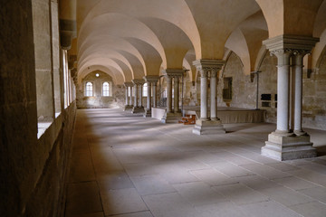 Dining room, refectio of the laypeople in Maulbronn Abbey
