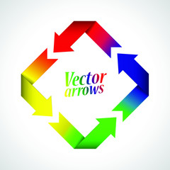 colorful arrows cycle