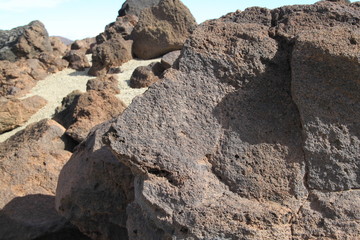 skały powulkaniczne na Teneryfie