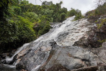 waterfall in forest