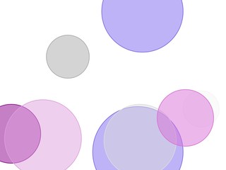 Abstract grey violet circles illustration background