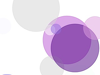 Abstract grey violet white circles illustration background