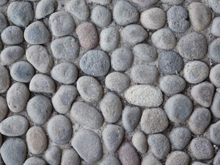 Piedras lisas textura de rocas en el suelo