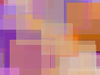 Abstract violet grey orange brown squares illustration background