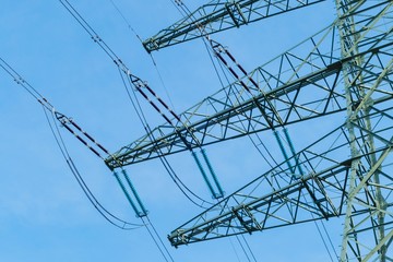 Power Lines Close up