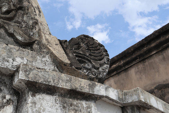 Kenongo building in the Taman Sari area. Taman Sari is the site of former royal garden of the Sultanate of Yogyakarta