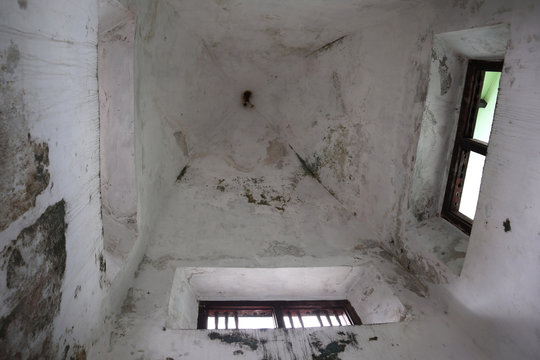 Kenongo building in the Taman Sari area. Taman Sari is the site of former royal garden of the Sultanate of Yogyakarta