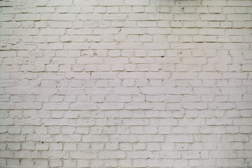 White brick wall, somewhere in the downtoun Kiev