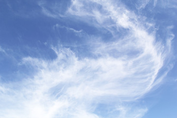 blue sky background. nature with clouds.