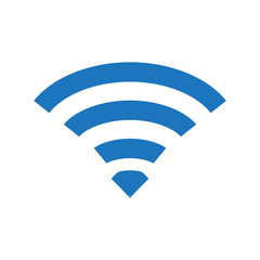 wi-fi signal icon design vector logo template EPS 10