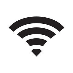 wi-fi signal icon design vector logo template EPS 10