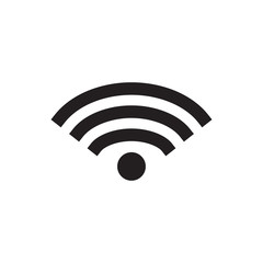 wi-fi signal icon design vector logo template EPS 10