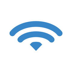 wi-fi signal icon design vector logo template EPS 10