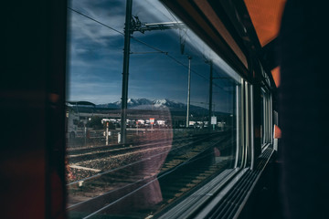 Naklejka premium Metro