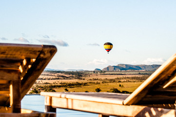 balloon ride on the chapada dos veadeiros