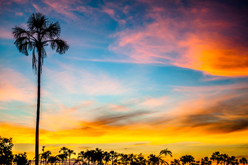 sunset at Chapada dos Veadeiros