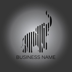 Elephant Logo Template Vector Illustration design