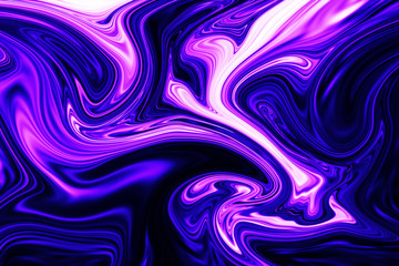 Abstract background of colorful liquid liner. Abstract texture of liquid acrylic.