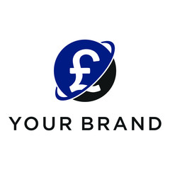 modern currency icon logo design