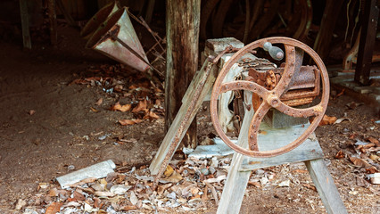Vintage Chaff Cutter Wheel