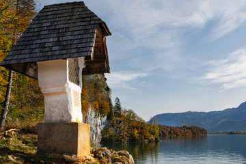 Hochzeitskreuz am Wolfgangsee im Salzkammergut