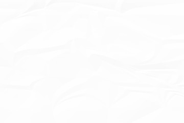 crumpled white paper background close up