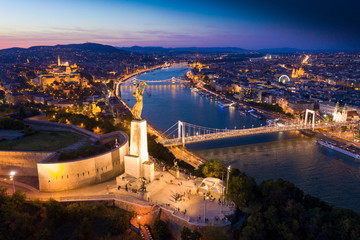 Fototapeta premium Budapest city panorama