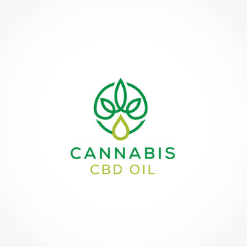 leaf cbd oil logo