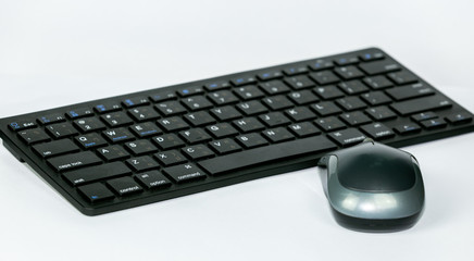 keyboard &  mouse isolated on white background