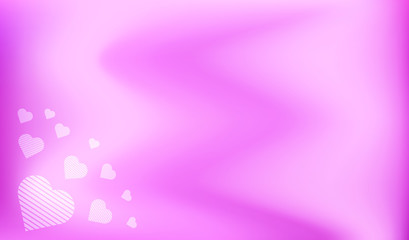 Pink background images, pink tones, with a heart shape as a background on Valentine's Day love