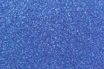 Abstract blue luxury glitter