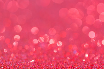 Abstract elegant pink purple glitter vintage sparkle with bokeh defocused