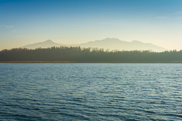 See und Berge am Abend - Chiemsee