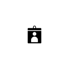 Icon Id Card Vector Graphic Illustrator perfect for Office