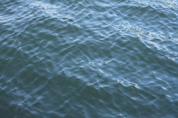 Blurred water surface , effect.