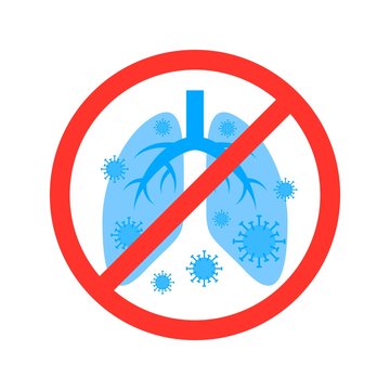 No Virus Sign, Wuhan Virus Or Coronavirus Related Vector