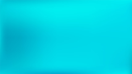 Cyan colored abstract gradient mesh Background.