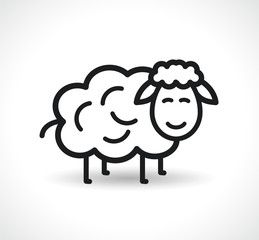 Vector farm icon black symbol
