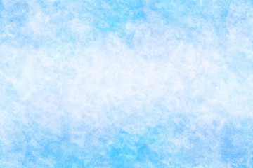 空 雲 青 夏 水彩 背景