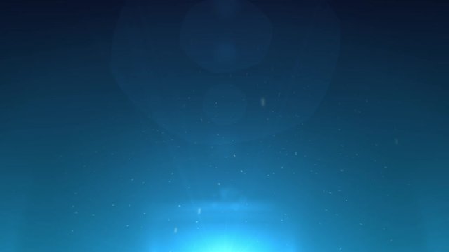Blue omni spot light title background