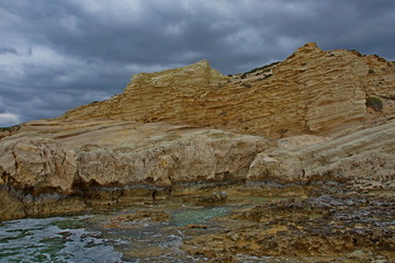 Fototapeta na wymiar Aiva beach (Cyprus)