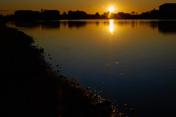 atardecer