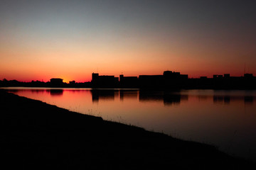 atardecer