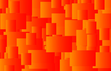 Linear Geometric graphic, abstract gradation on a lava red  background with copy space. card. Poster. elements design for presentation background.