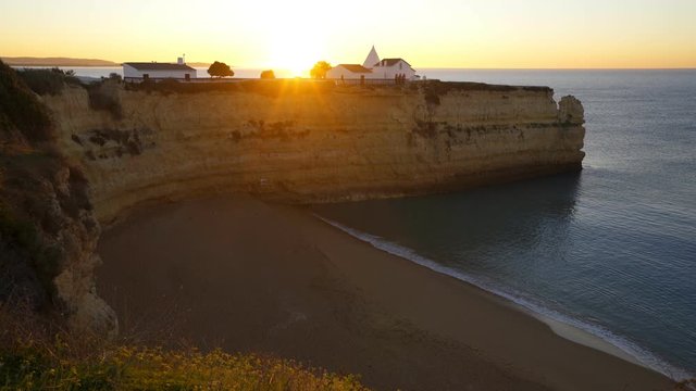 Nossa Senhora da Rocha church in Algarve, Portugal