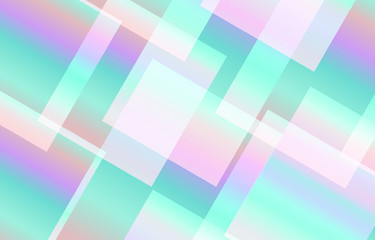 Square fantasy graphic, abstract wonderful gradation on a holographic foil background with copy space. card. Poster. elements design for presentation.