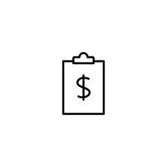 budget report icon vector illustration