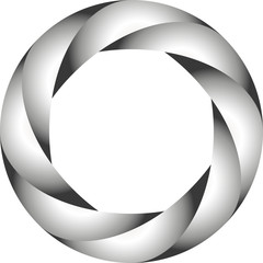 丸　円　銀 　リング