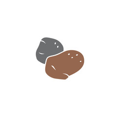 Vegetable related icon on background for graphic and web design. Creative illustration concept symbol for web or mobile app